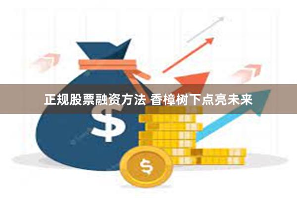 正规股票融资方法 香樟树下点亮未来