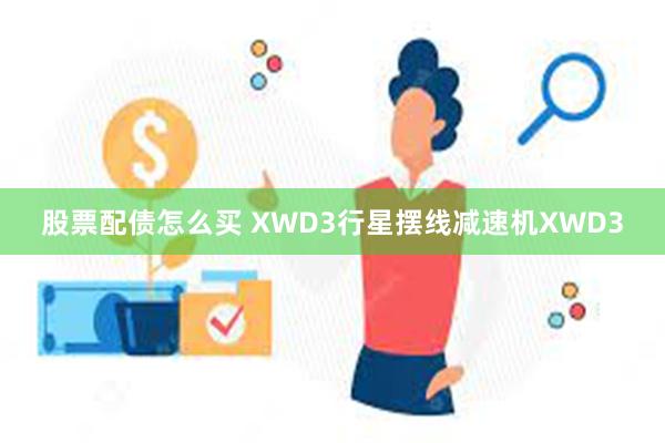 股票配债怎么买 XWD3行星摆线减速机XWD3