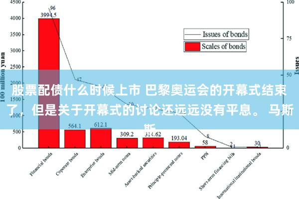 股票配债什么时候上市 巴黎奥运会的开幕式结束了，但是关于开幕式的讨论还远远没有平息。 马斯